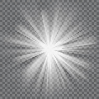 Parlayan ışık patlaması