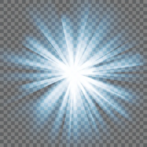 Сяючий світло сплеск — стоковий вектор