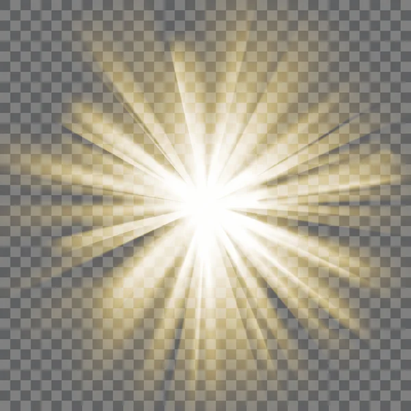 Λαμπερό φως έκρηξη — Διανυσματικό Αρχείο