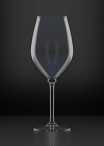 Empty Wine Glass — Stock Photo, Image