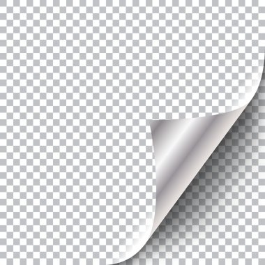 Kıvırcık sayfa köşesi