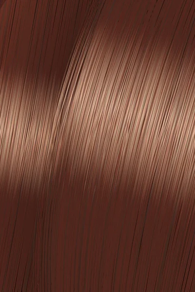 Realistyczny złoty brązowy brunetka włosy tekstury tło — Wektor stockowy