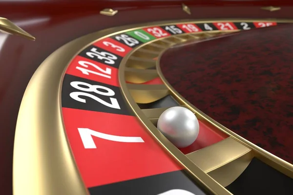 Casino Roulette Hintergrund Nahaufnahme Eines Roulette Wett Spiels Luxus Gute — Stockfoto