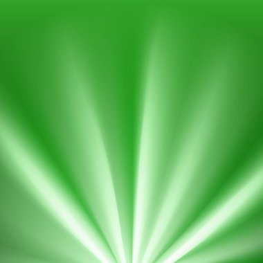 Renk spektrumlu yeşil ışınlar