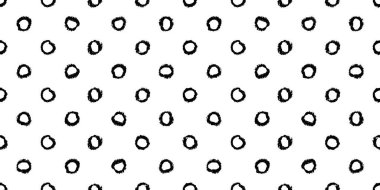 Polka noktasız desen, elle boyanmış daireler.