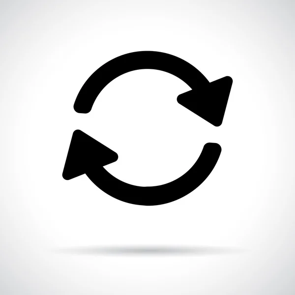 Ícone de reciclagem icon.preloader. — Vetor de Stock