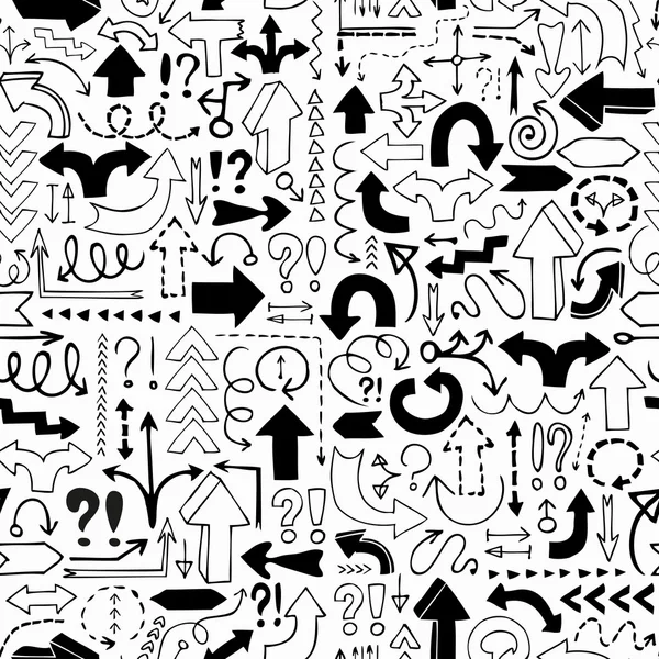 El çizilmiş okların kusursuz arkaplanı