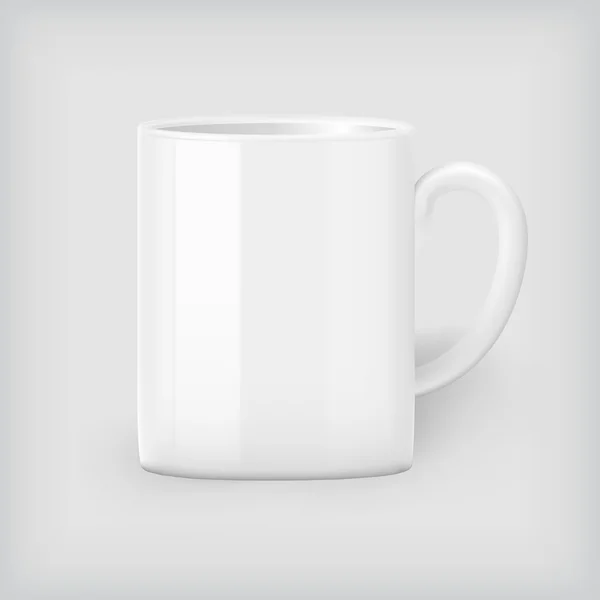 Tasse de café maquette — Image vectorielle