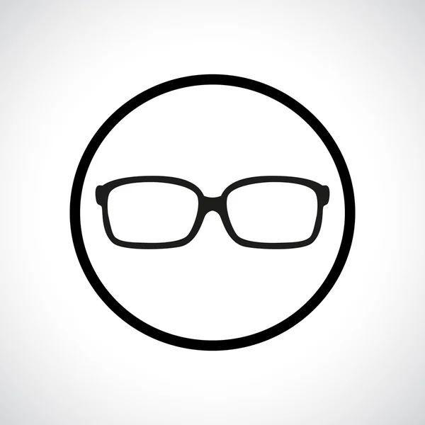 Glasögon-ikonen. — Stock vektor