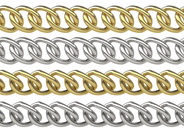 Cadenas de bordillo sin costura —  Fotos de Stock