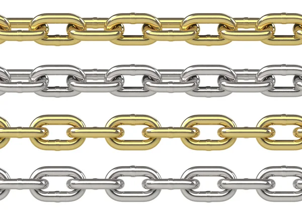 Seamless chain set — Stock Photo, Image