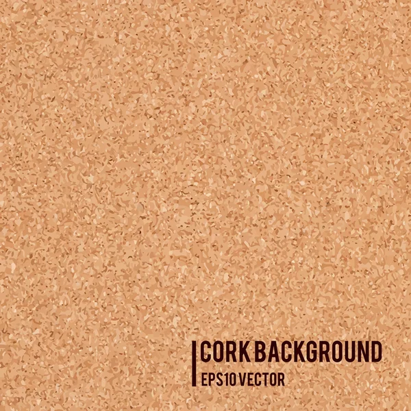 Realistic cork board texture — Stock Vector