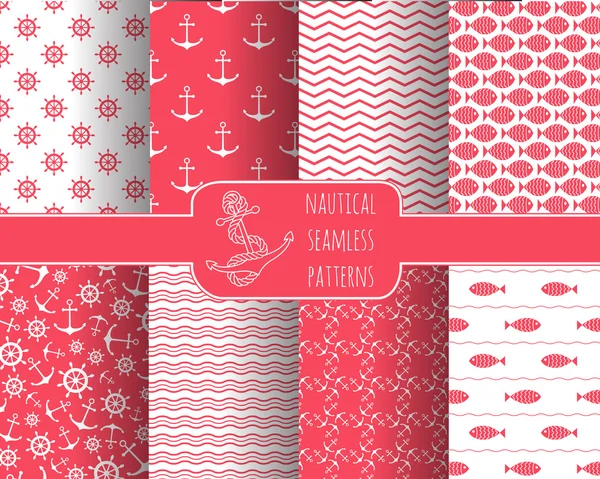 8 kesintisiz deniz desenleri