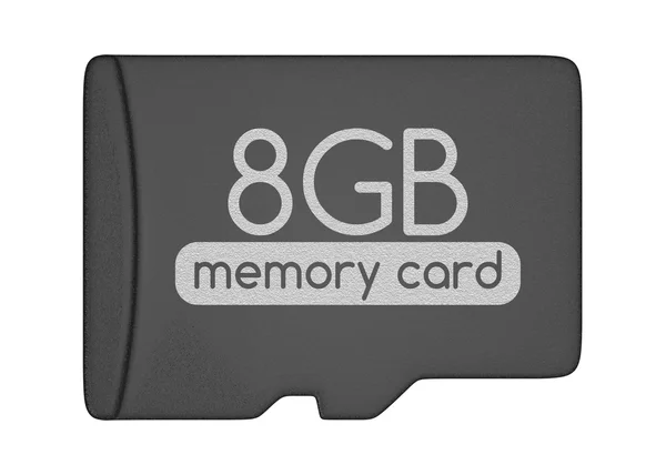 Cartão de memória MicroSD . — Fotografia de Stock