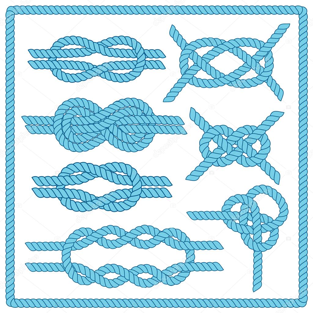 Sailor knot set. 