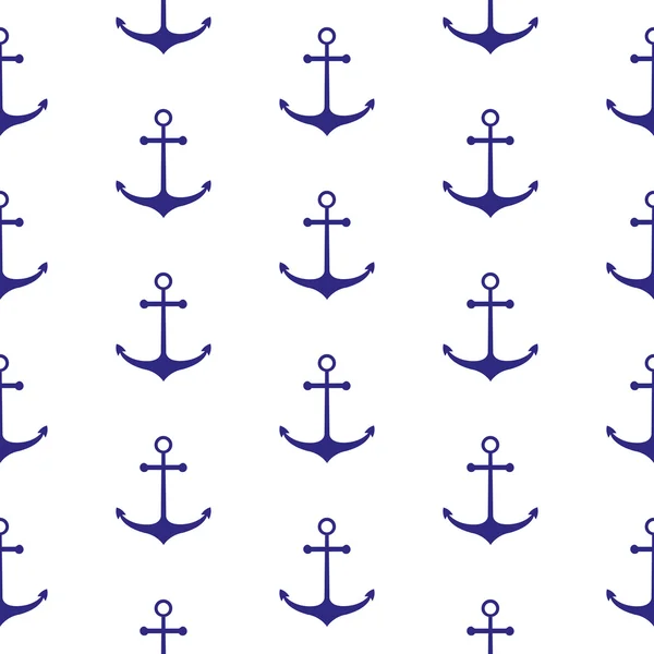 Seamless nautical pattern — Stock Vector
