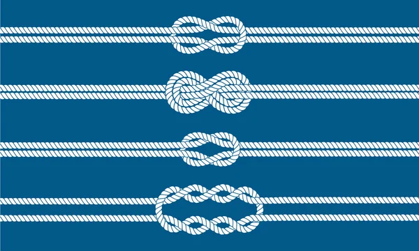 Denizci düğümü bölücüler seti. 