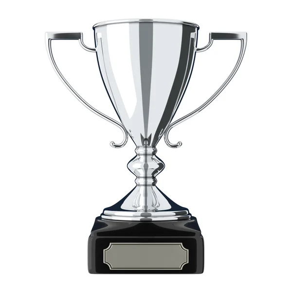 Серебряный трофей — стоковое фото