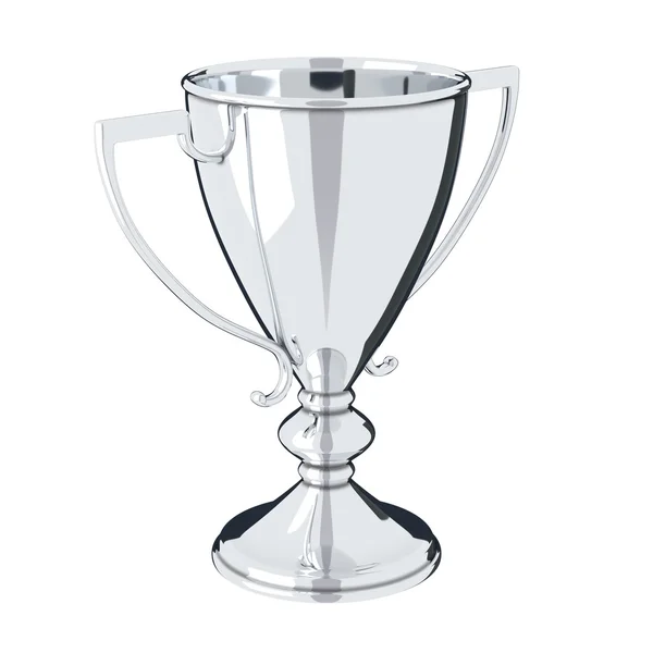 Silver trophy — Stock Photo, Image