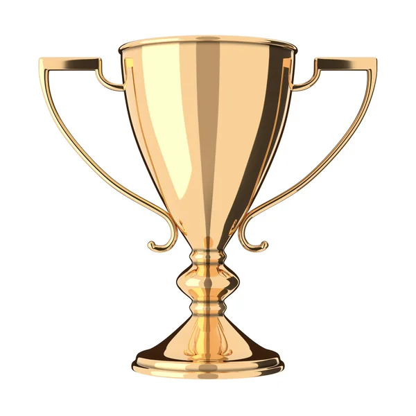 Золотой трофей — стоковое фото