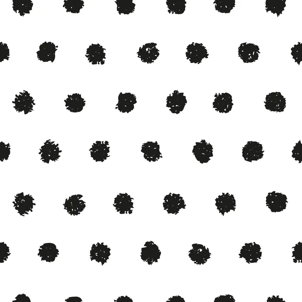 Polka dot seamless pattern. — Stock Vector