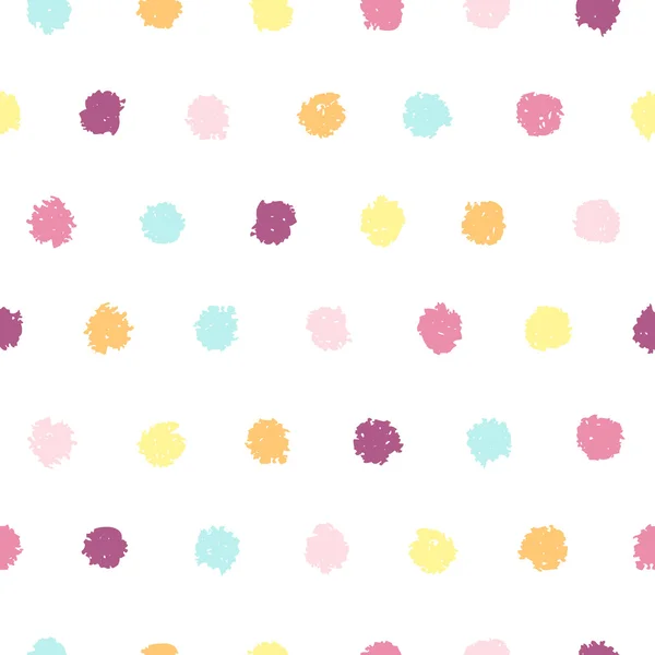 Pois motif sans couture. — Image vectorielle