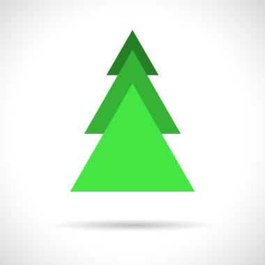 Noel ağacı simgesini.