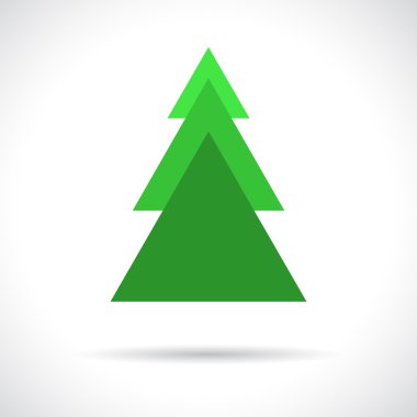 Noel ağacı simgesini.