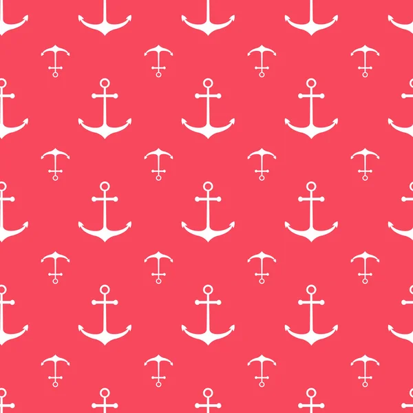 Seamless nautical pattern — Stock Vector