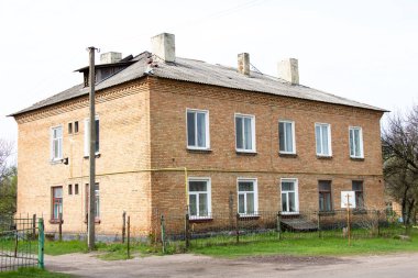 Kirovograd bölgesinde Sovyetler Birliği 'nin modern tuğla binaları