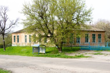 Kirovograd bölgesinde Sovyetler Birliği 'nin modern tuğla binaları