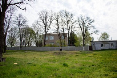 Kirovograd bölgesinde Sovyetler Birliği 'nin modern tuğla binaları