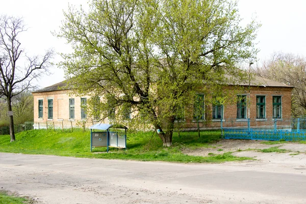 Edifici Moderni Mattoni Dell Unione Sovietica Nella Regione Kirovograd — Foto Stock