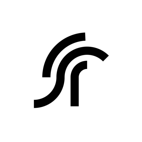 Minimalistyczne Logo Symbolem Spartańskim Wektorze Eps — Wektor stockowy