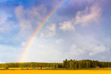 Gökkuşağı sonundaki alanlar