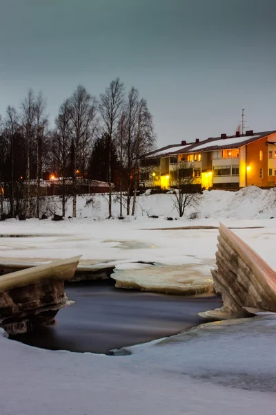 River Ice Melting Away 2 — Stock Photo, Image