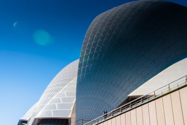 Sydney Opera Binası çatı yuvarlak şekiller
