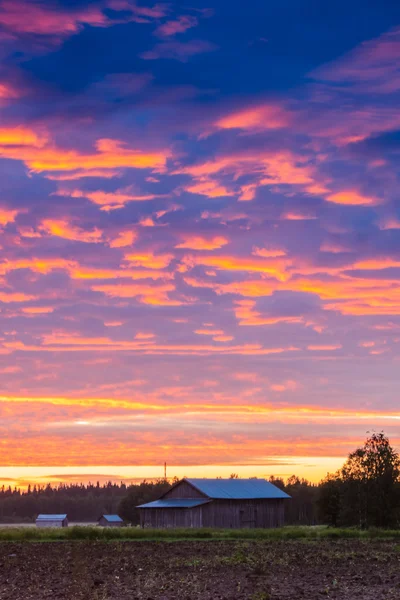 Nuvens do pôr do sol — Fotografia de Stock