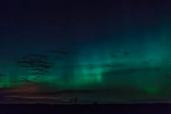 Autunno Aurora Borealis — Foto Stock