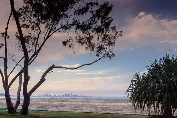 Puesta de sol en Coolangatta — Foto de Stock