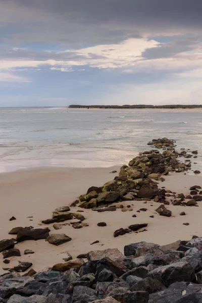 Ήσυχη παραλία σε Caloundra — Φωτογραφία Αρχείου