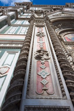 Cephe dekorasyon Santa Maria del Fiore - Floransa Dome
