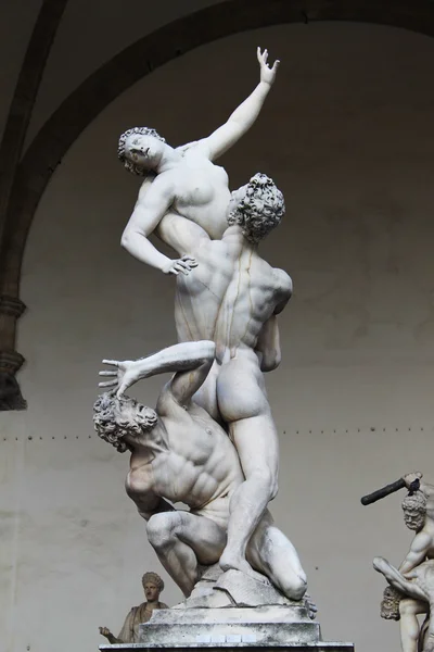 Ratto delle Sabine - Florence — Stockfoto