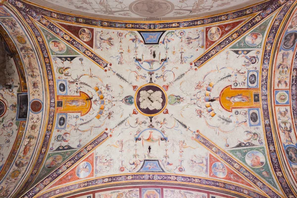 Grotesco Fresco Palazzo Vecchio Florença — Fotografia de Stock