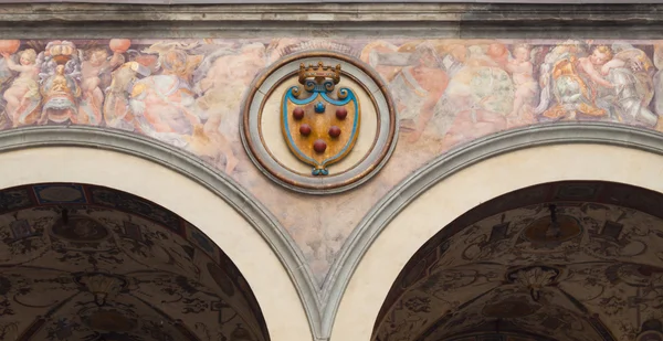 Medici emblem - florenz — Stockfoto