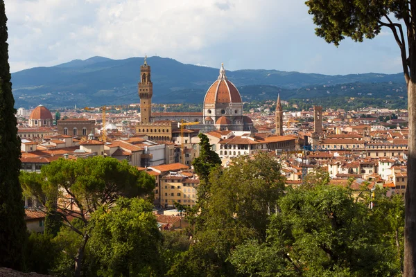 Panorama Florencie — Stock fotografie