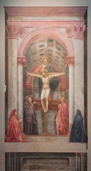 Cristo Pasión Fresco - Florencia —  Fotos de Stock