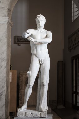 Vatikan Apoxyomenos heykel - Roma