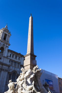 Fontana dei Quattro Fiumi Dikilitaş - Roma