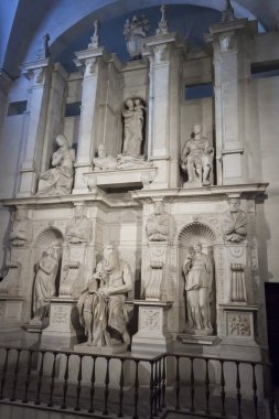 Papa Julius II - Roma Michelangelo Moses Türbesi